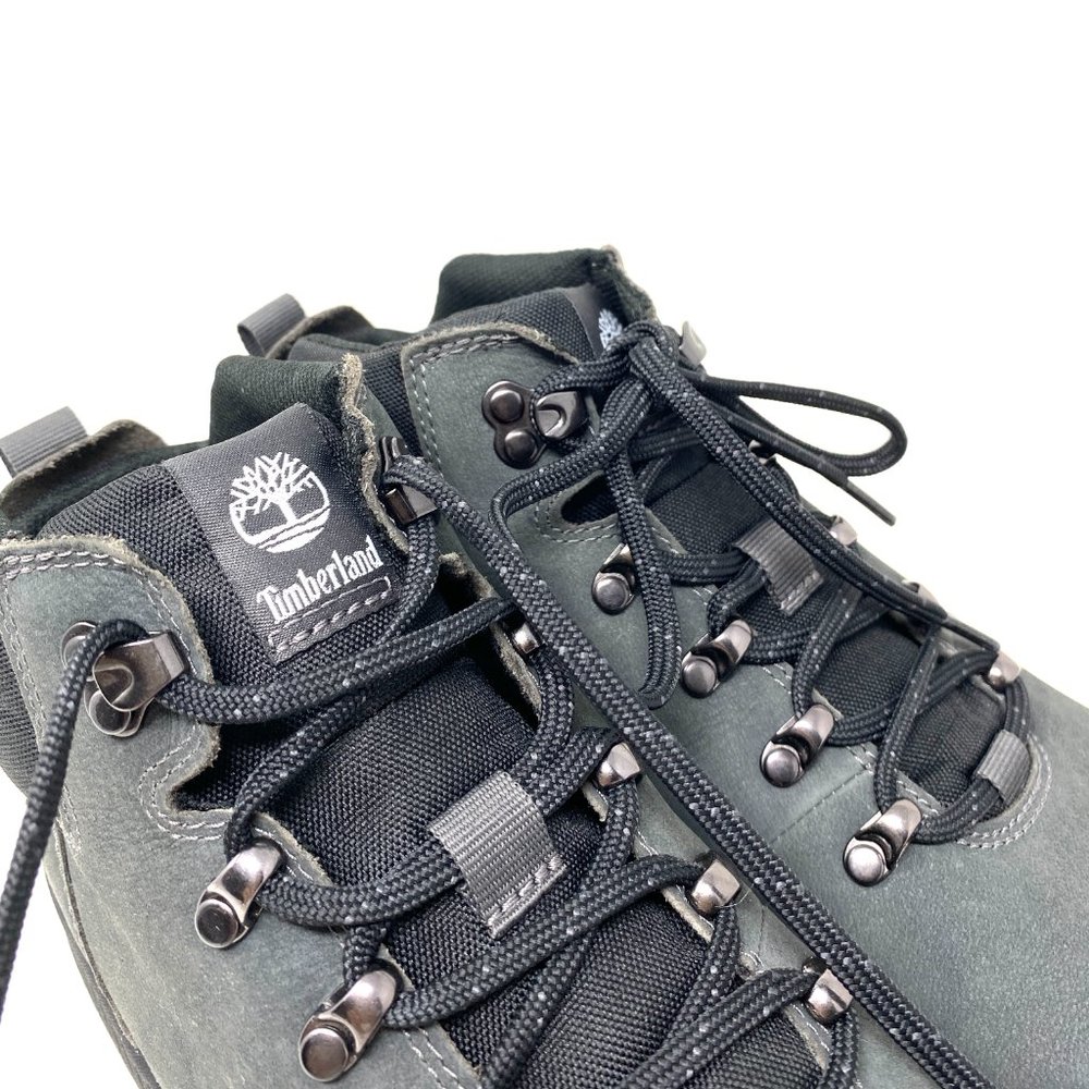 Timberland Men's Size TB A1UC5 021 BOLTERO MID HIKER BOOTS Grey Nubuck Leather - Picture 6 of 11